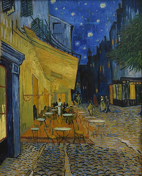 cafe terrace at night gogh - image 7