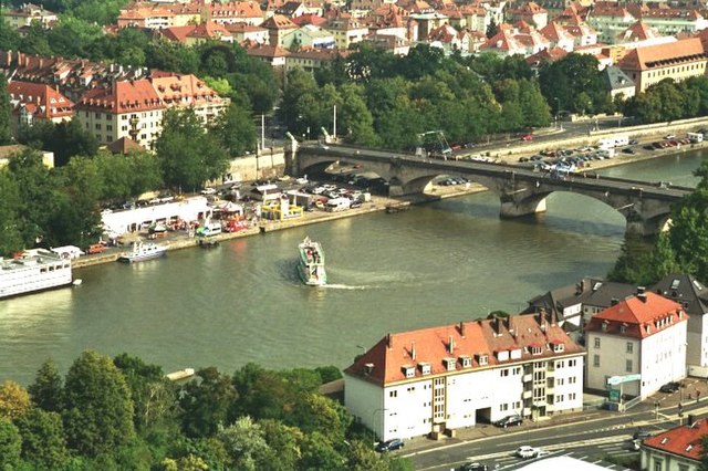The Main River in Würzburg