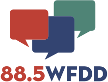 WFDD logo used until mid-November 2019 WFDD radio logo.svg