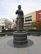 Statue of Maggie L. Walker at the Maggie L. Walker Memorial Plaza, Richmond, VA