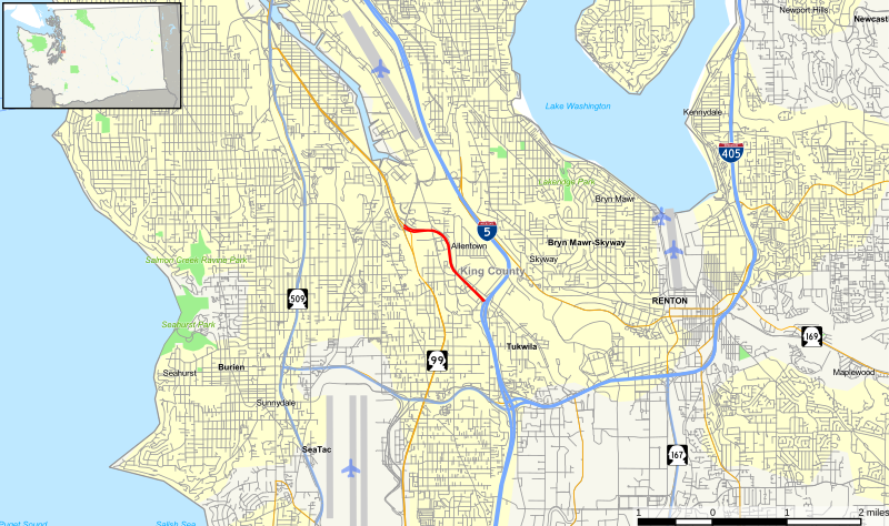 File:Washington State Route 599 Map.svg