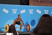 Deutsch: Gewichtheben bei den Olympischen Jugendspielen 2018; Tag 2, 10. Oktober 2018; Jungen 62 kg English: Weightlifting at the 2018 Summer Youth Olympics at 8 October 2018 – Boys' 62 kg