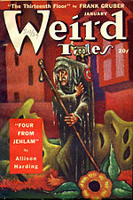 Weird Tales cover image for January 1949