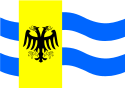Vlagge van de gemeante West Maas en Waal