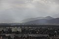 Deutsch: Blick vom Turm des Domes in Wiener Neustadt in Richtung Schneeberg