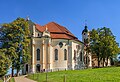 * Nomination View of the Wieskirche from the Southwest, Steingaden, Bavaria, Germany --Llez 06:25, 11 November 2023 (UTC) * Promotion  Support Good quality. --Plozessor 06:27, 11 November 2023 (UTC)