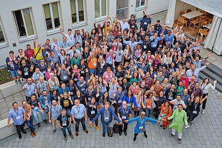 Wikimedia Summit Group photo