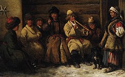 Wilhelm Amandus Beer - Die kleinen russischen Weihnachtssänger (1885).jpg