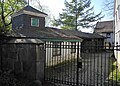 Outbuildings of the living-stable-storage house