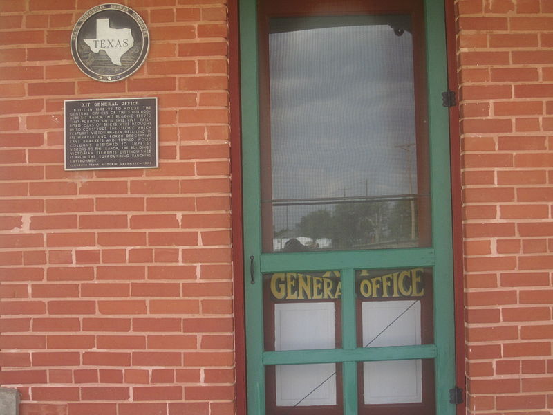 File:XIT General Office, Channing, TX IMG 4932.JPG