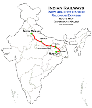 <i>Ranchi Rajdhani Express</i>