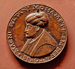 Mehmed II par Gentile Bellini - Musée Correr