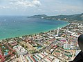 Aerial view of Patong