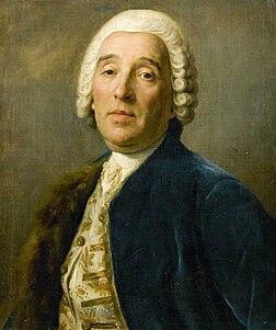 Portrait de Bartolomeo Rastrelli par Pietro Rotari.