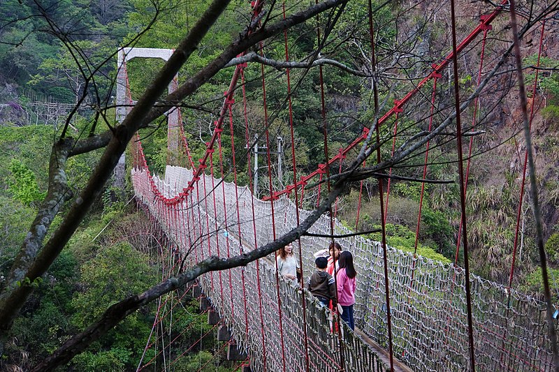 File:捎來吊橋 Shaolai Suspension Bridge - panoramio.jpg