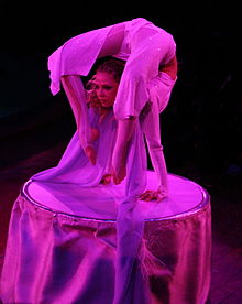 Contortionist Maria Efremkina performing in 2010. 001 Contortion MARIA EFREMKINA.JPG