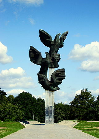 <span class="mw-page-title-main">Monument to the Polish Endeavor</span> Monument in Bright Meadows Square, Szczecin, Poland