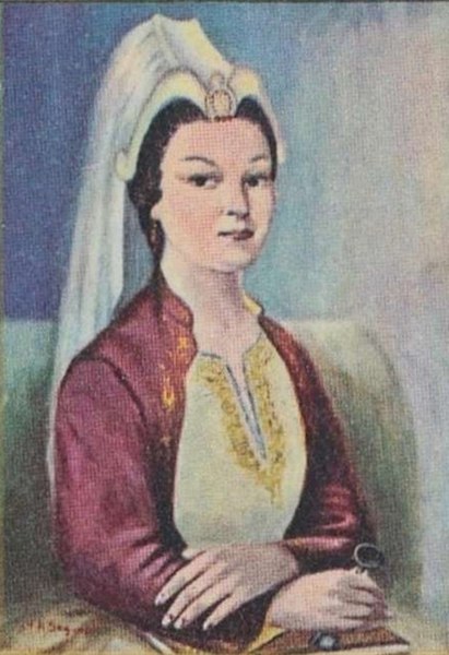 Hafsa Sultan Portrait.