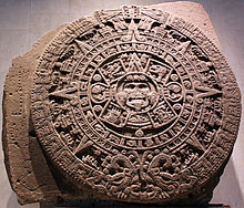Aztec calendar stone (Source: Wikimedia)