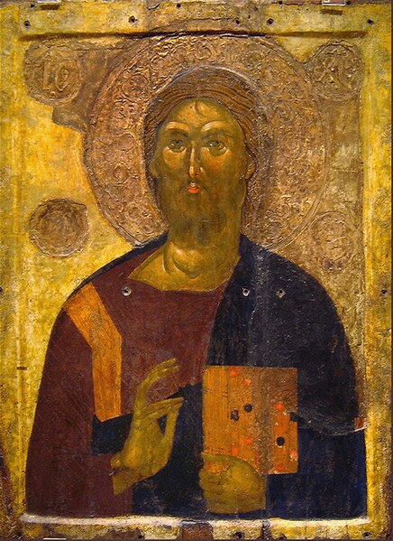 File:14th century Icon of Christ Pantokrator, Athens.jpg