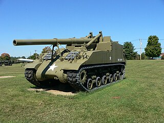 <span class="mw-page-title-main">M40 Gun Motor Carriage</span> American self-propelled artillery vehicle