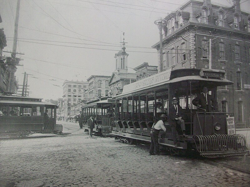 File:1910 Raleigh Trolley on Fayetteville crossing Martin.jpg