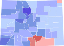 1912 Colorado gubernatorial election results map by county.svg