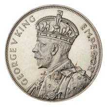 1935 New Zealand Crown, Obverse, Proof.png