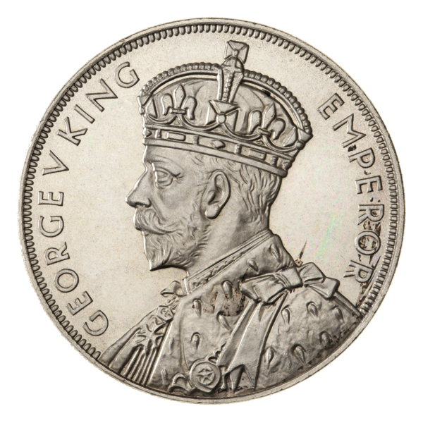 File:1935 New Zealand Crown, Obverse, Proof.png