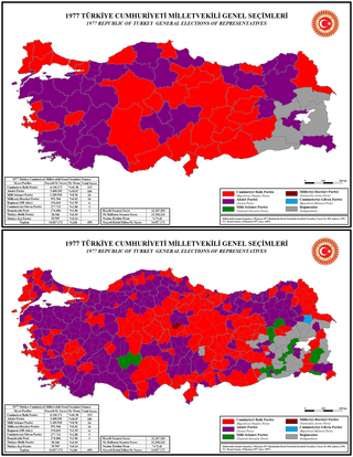 <span class="mw-page-title-main">1977 Turkish general election</span>