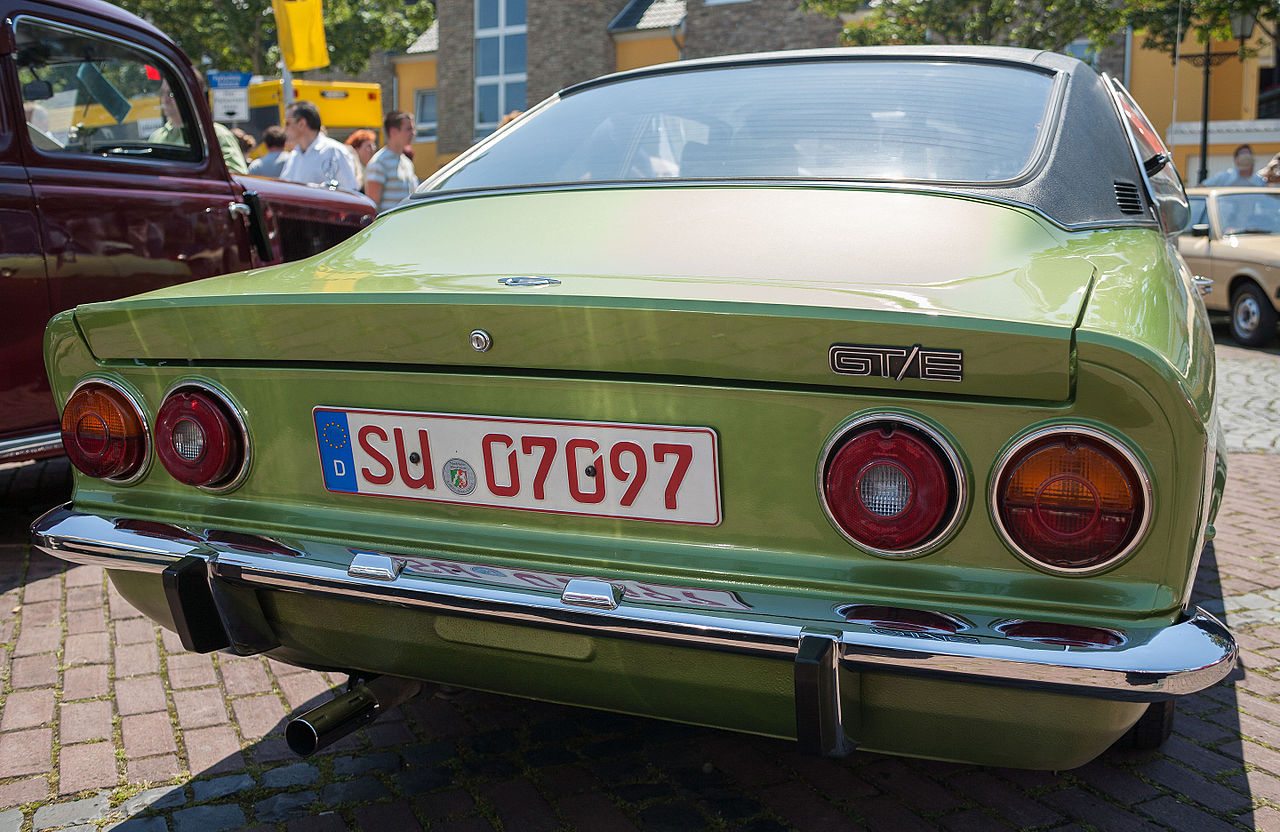 Image of 2007-07-15 Heckansicht eines Opel Manta GT-E IMG 3270