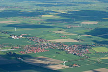 Luftaufnahme von Carolinensiel (Mai 2012)