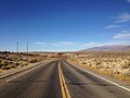 2013-10-20 15 42 11 View north at the end of Elko County Route 717 (Jiggs Road) towards Nevada State Route 228.JPG
