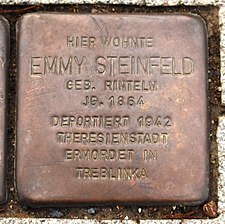 2021-02-20 Stumbling Stone Emmy Steinfeld 01.JPG