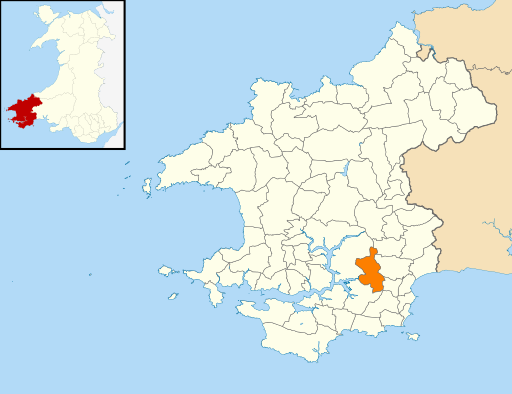 File:2024 Wales Pembrokeshire Community Jeffreyston map.svg