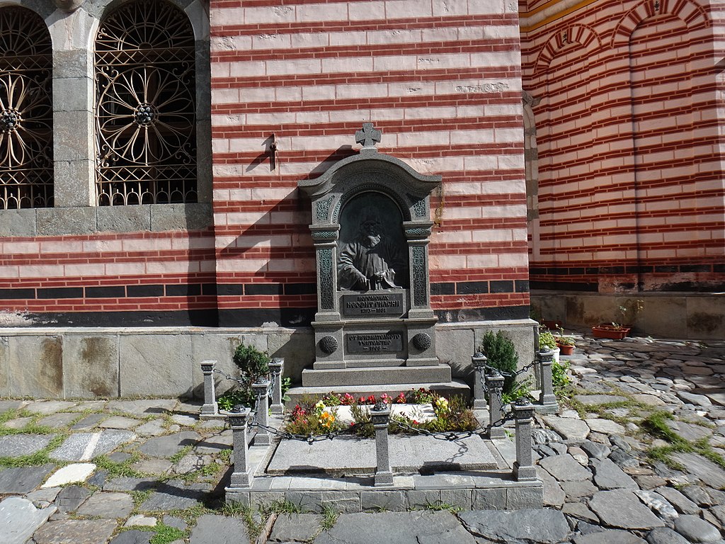 Ο τάφος του Νεόφυτου Ρίλσκι, στο μοναστήρι της Ρίλα