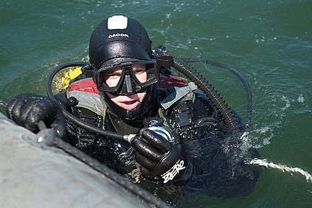 צוללן יחידת החתרנות התת-ימית ה-311, 2012.