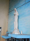Statue de Notre-Dame de Banneux, chapelle du centre de soin Mère Ignatia, Caloocan, Corée du Sud.