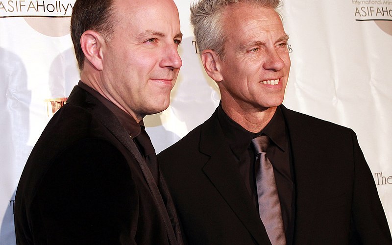 File:41st Annie Awards, Kirk DeMicco and Chris Sanders.jpg