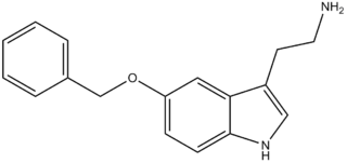 <span class="mw-page-title-main">5-Benzyloxytryptamine</span> Chemical compound