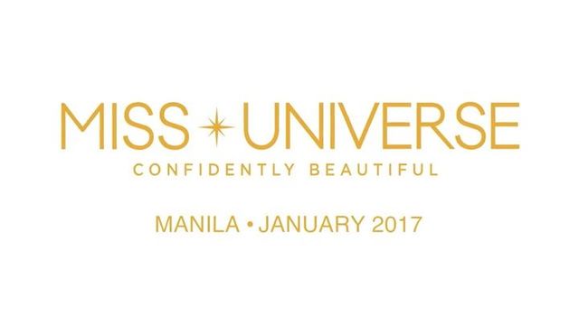 Logo of Miss Universe 2016, the 65th edition of the pageant.