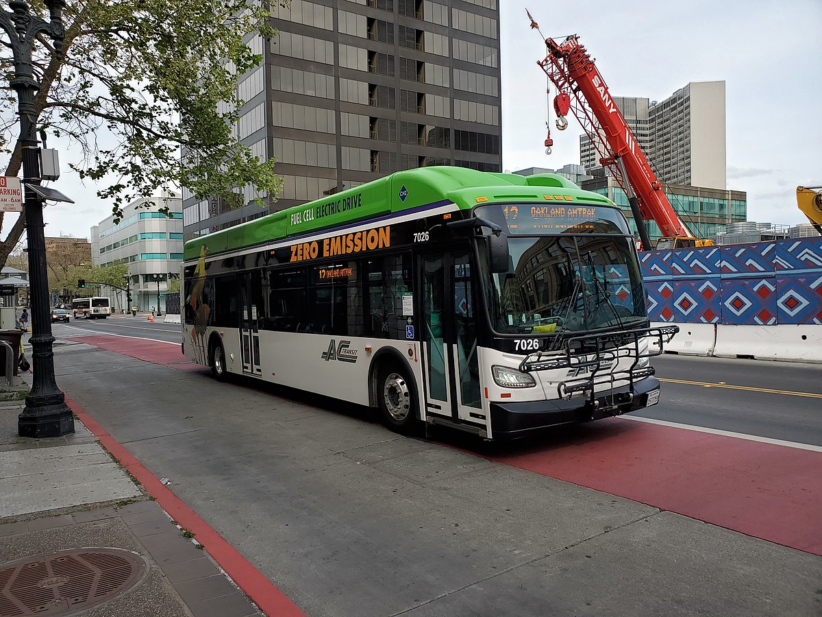 File:AC Transit route 12 bus on Broadway, April 2021.jpg - Wikimedia Common...