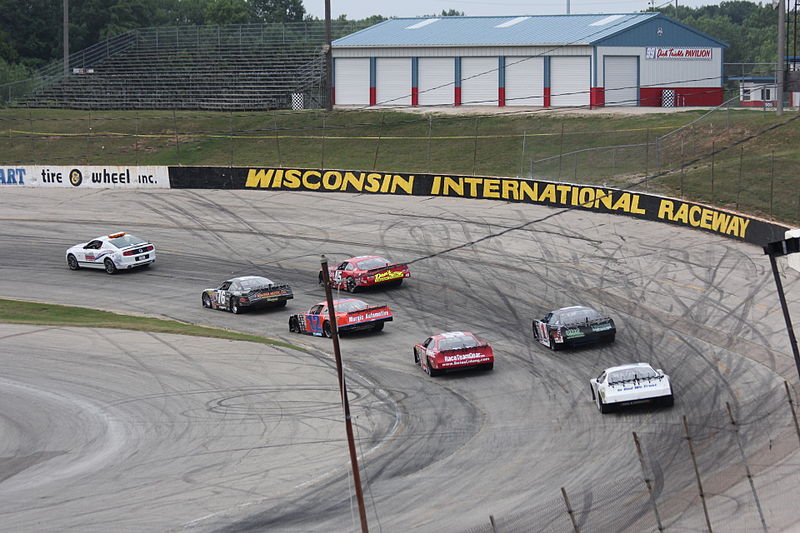 File:ARCA Midwest Tour at Wisconsin International Raceway August 2014.jpg