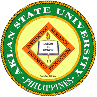 <span class="mw-page-title-main">Aklan State University</span> Public university in Aklan, Philippines