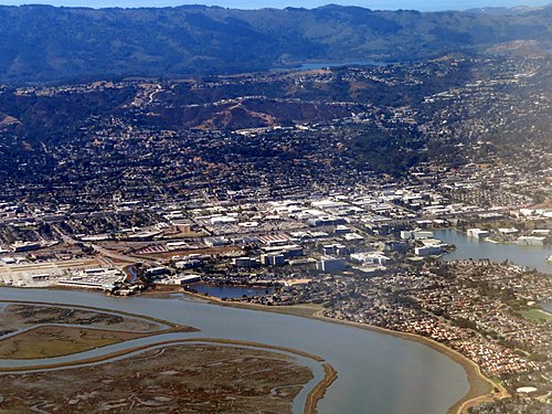 Aerial view of Belmont, September 2019.JPG