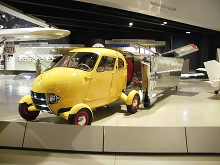 1949 Aerocar with wings folded, at the EAA AirVenture Museum