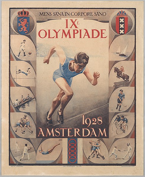 File:Affiche van de Olympische Spelen in Amsterdam.jpg