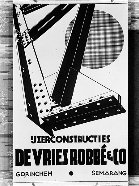 File:Affiche van het bedrijf De Vries Robbé, Bestanddeelnr 189-0454.jpg