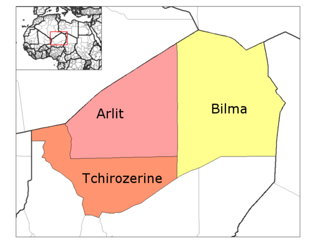 Depairtments o Agadez