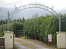 Entrance to O'Gorman Park, Lisvarrinane Aherlow GAA entrance.jpg